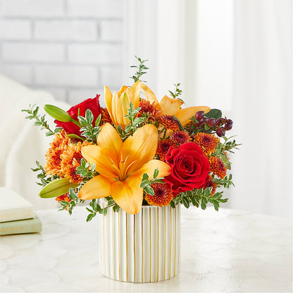 Scarlet Skies Bouquet –  Flowers By Karen Inc, Ocean Springs MS