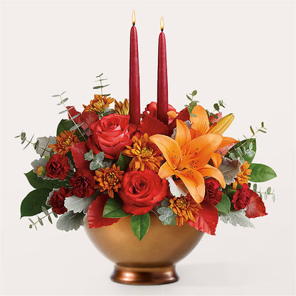 Fruits of Fall Centerpiece –  Flowers By Karen Inc, Ocean Springs MS