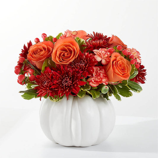 Autumn Air Pumpkin Bouquet –  Flowers By Karen Inc, Ocean Springs MS