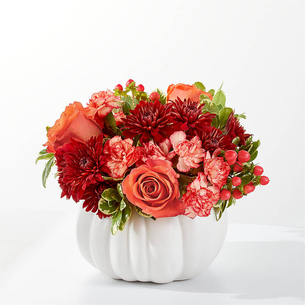 Autumn Air Pumpkin Bouquet –  Flowers By Karen Inc, Ocean Springs MS