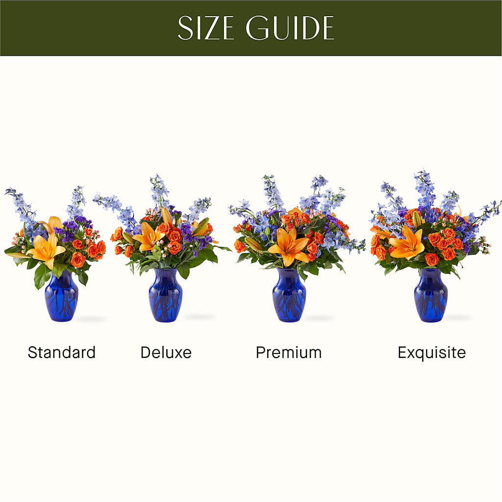 Radiant Citrus Bouquet –  Flowers By Karen Inc, Ocean Springs MS