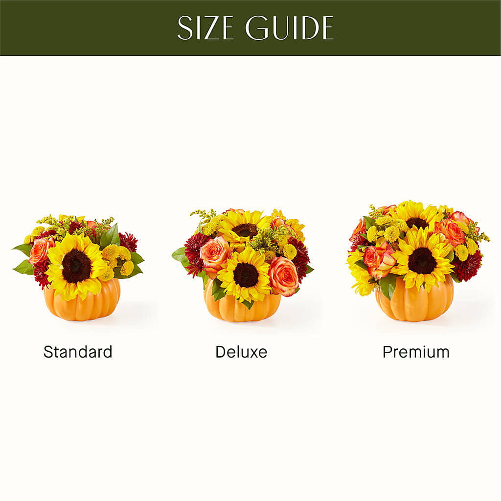 Golden Gourd Pumpkin Bouquet –  Flowers By Karen Inc, Ocean Springs MS