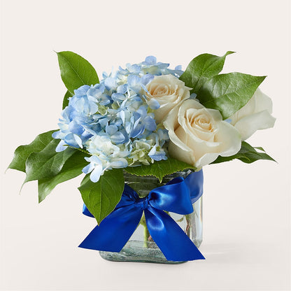 Sky Blue Delight Bouquet –  Flowers By Karen Inc, Ocean Springs MS