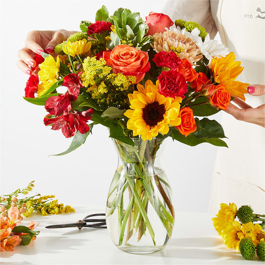 Fall Delight – A Florist Original –  Flowers By Karen Inc, Ocean Springs MS