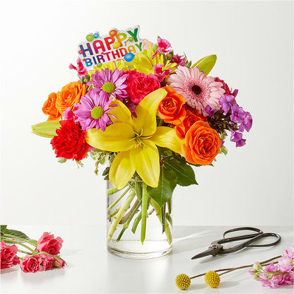 Cue the Confetti - A Florist Original –  Flowers By Karen Inc, Ocean Springs MS