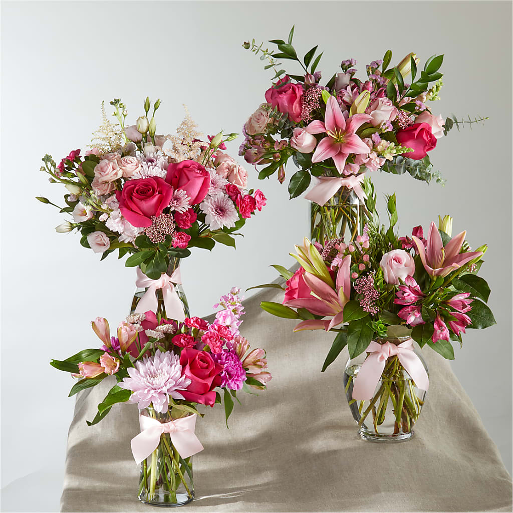 Pink Ribbon - A Florist Original –  Flowers By Karen Inc, Ocean Springs MS