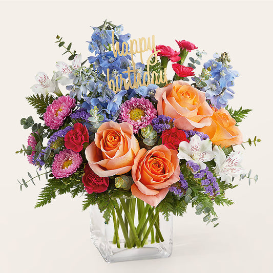 Birthday Bash Bouquet –  Flowers By Karen Inc, Ocean Springs MS