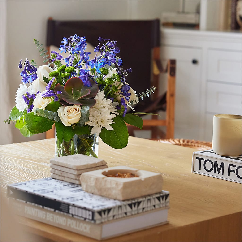 Cerulean Waves Bouquet –  Flowers By Karen Inc, Ocean Springs MS