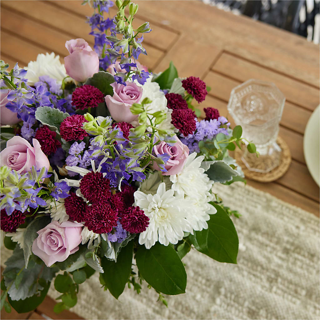 Violet Frost Bouquet –  Flowers By Karen Inc, Ocean Springs MS