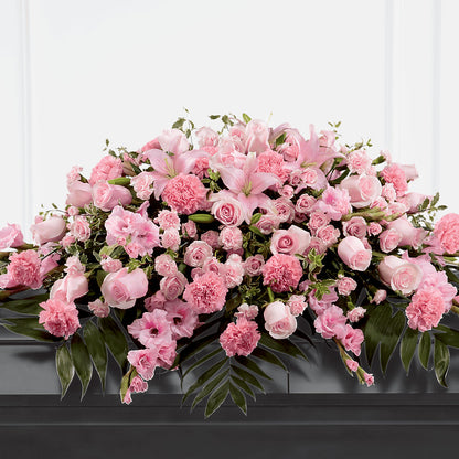 Garden of Comfort Casket Spray (Standard) –  Flowers By Karen Inc, Ocean Springs MS