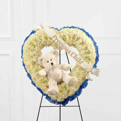 Precious Child Standing Heart –  Flowers By Karen Inc, Ocean Springs MS