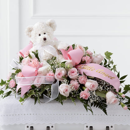 Touch of Sympathy Casket Spray –  Flowers By Karen Inc, Ocean Springs MS