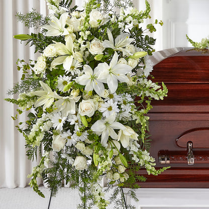 Loving Thoughts Standing Spray –  Flowers By Karen Inc, Ocean Springs MS