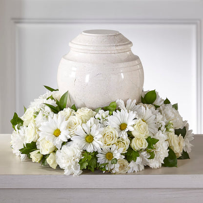 Ivory Gardens Cremation Adornment –  Flowers By Karen Inc, Ocean Springs MS