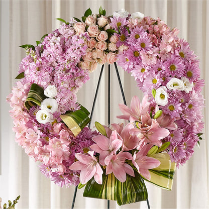 Gift of Warmth Wreath –  Flowers By Karen Inc, Ocean Springs MS