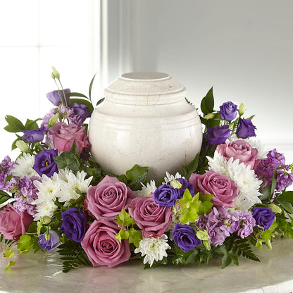 Blooming Sympathy Cremation Adornment –  Flowers By Karen Inc, Ocean Springs MS