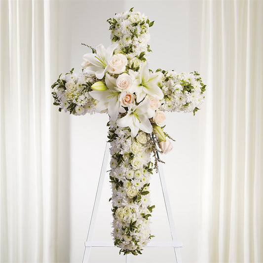 Spiritual Guidance Standing Spray –  Flowers By Karen Inc, Ocean Springs MS