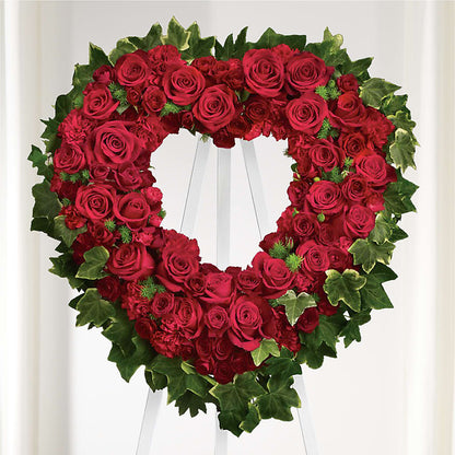 Wholehearted Standing Spray –  Flowers By Karen Inc, Ocean Springs MS