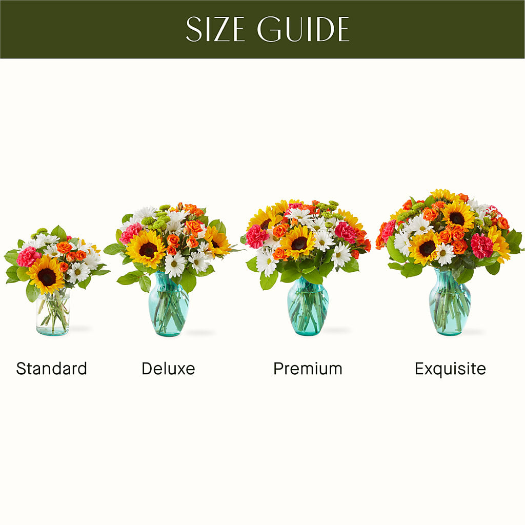 Sun-drenched Blooms Bouquet –  Flowers By Karen Inc, Ocean Springs MS