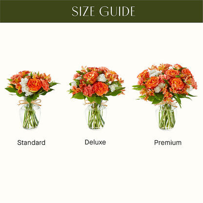 Apricot Glow Bouquet –  Flowers By Karen Inc, Ocean Springs MS