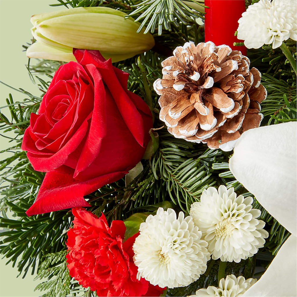 Seasonal Festivities Centerpiece –  Flowers By Karen Inc, Ocean Springs MS
