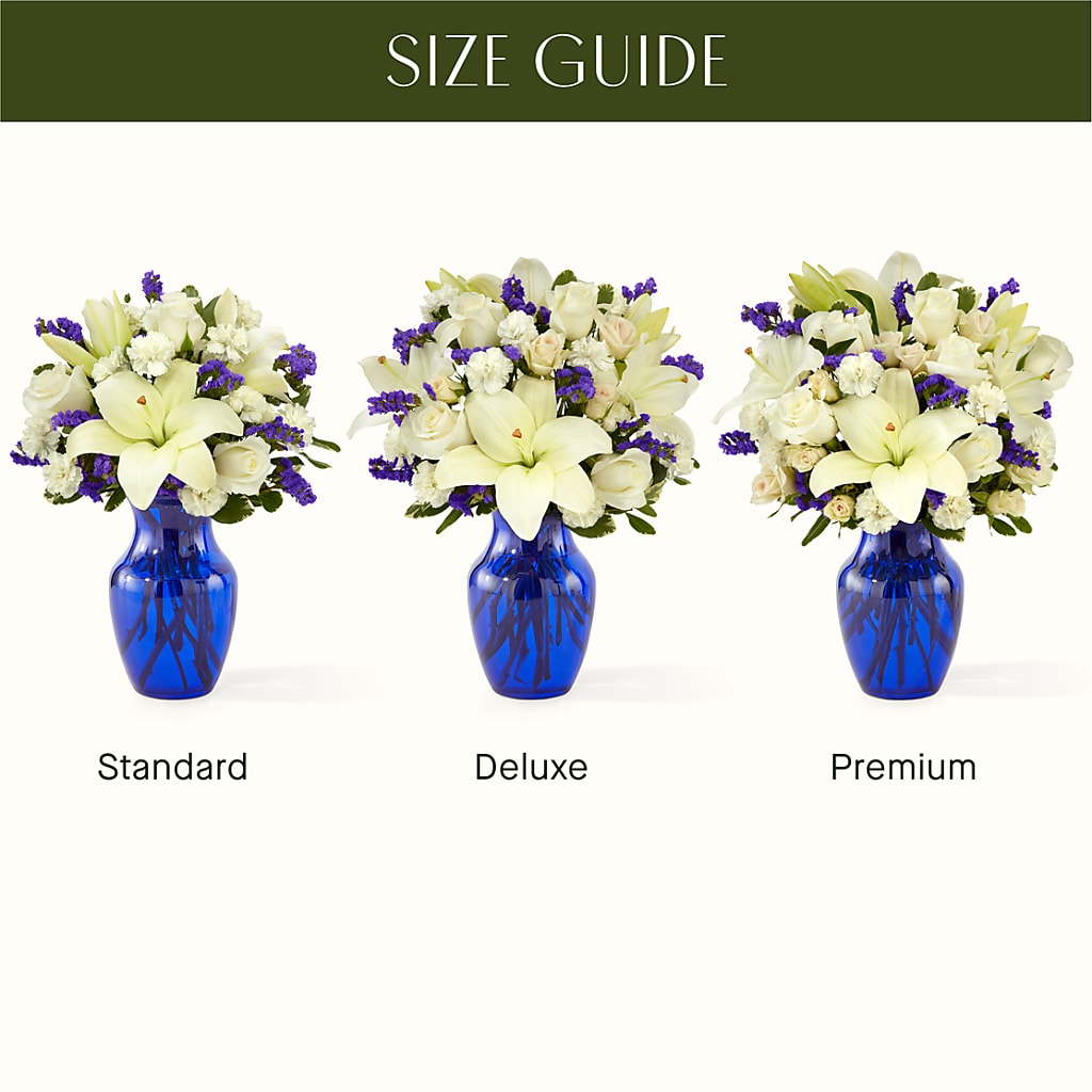 Sapphire Rush Bouquet –  Flowers By Karen Inc, Ocean Springs MS