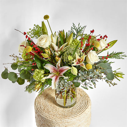 Berry & Bright Bouquet –  Flowers By Karen Inc, Ocean Springs MS