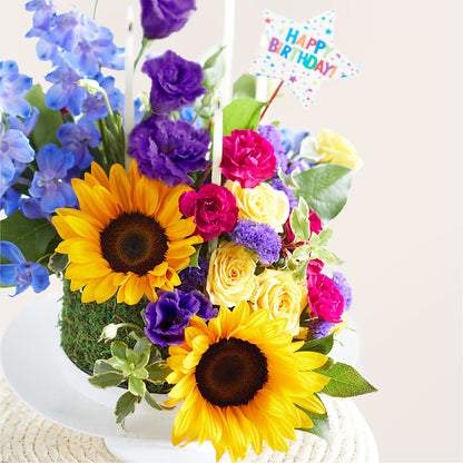 Star of the Day Floral Cake –  Flowers By Karen Inc, Ocean Springs MS
