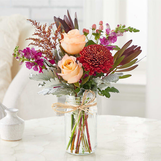 Moody Hues Bouquet –  Flowers By Karen Inc, Ocean Springs MS