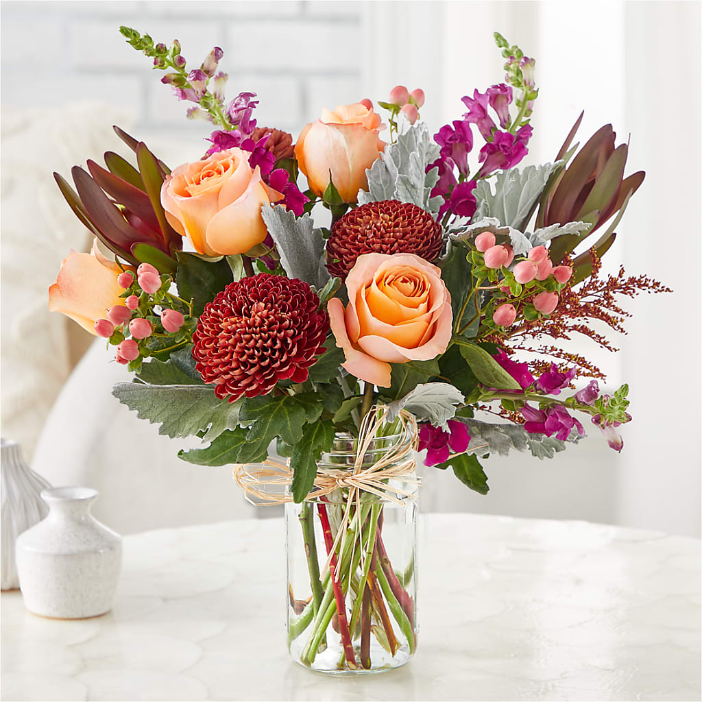 Moody Hues Bouquet –  Flowers By Karen Inc, Ocean Springs MS