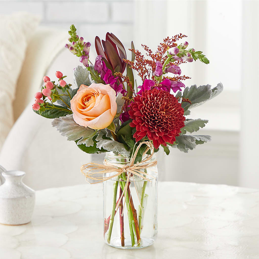 Moody Hues Bouquet –  Flowers By Karen Inc, Ocean Springs MS