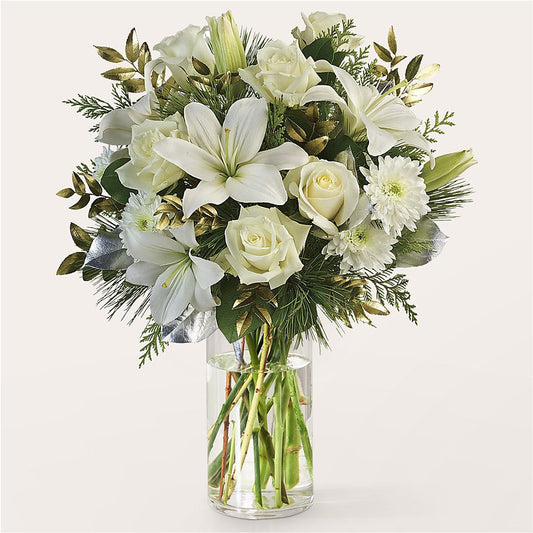 Wintry Mix Bouquet –  Flowers By Karen Inc, Ocean Springs MS