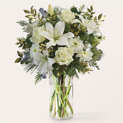 Wintry Mix Bouquet –  Flowers By Karen Inc, Ocean Springs MS