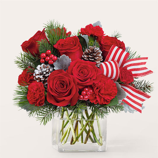 Baking Spirits Bright Bouquet –  Flowers By Karen Inc, Ocean Springs MS