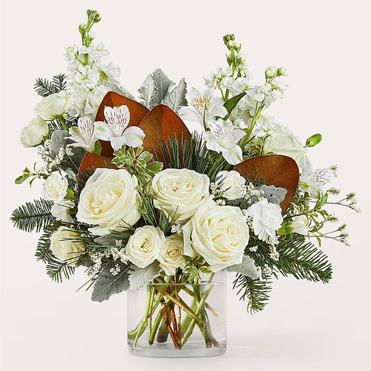 Fresh Snowfall Bouquet –  Flowers By Karen Inc, Ocean Springs MS