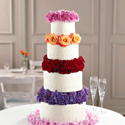 Infinite Love Cake Décor –  Flowers By Karen Inc, Ocean Springs MS