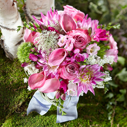 Pink Profusion Bouquet –  Flowers By Karen Inc, Ocean Springs MS