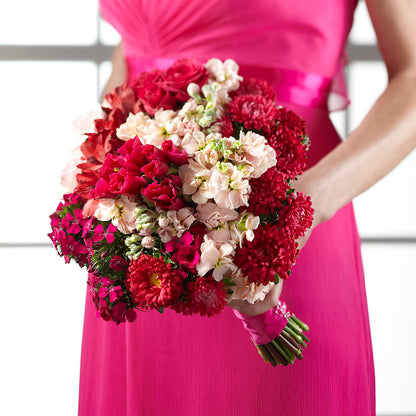 Pink Effervescence Bouquet –  Flowers By Karen Inc, Ocean Springs MS