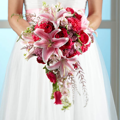 Lily & Rose Bouquet –  Flowers By Karen Inc, Ocean Springs MS