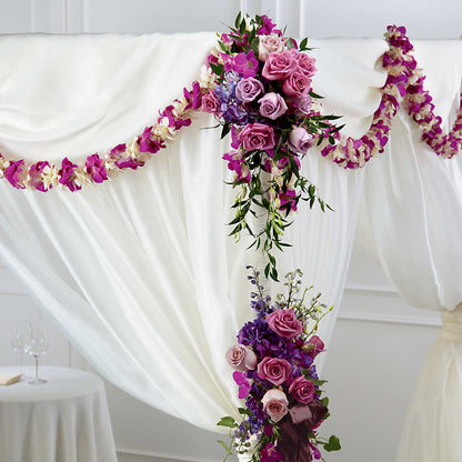 Color & Light Chuppah Decor –  Flowers By Karen Inc, Ocean Springs MS